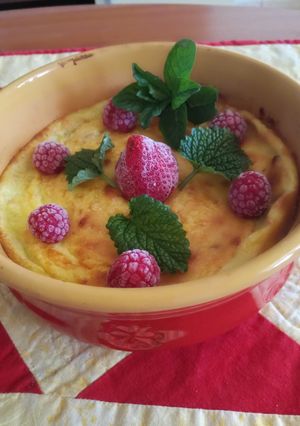 Puding kalapos sült meggy recept fotója