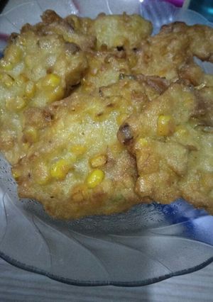 Foto resep Bakwan jagung sederhana