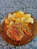 Pollo estofado