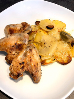 Una foto de Alitas de Pollo al horno