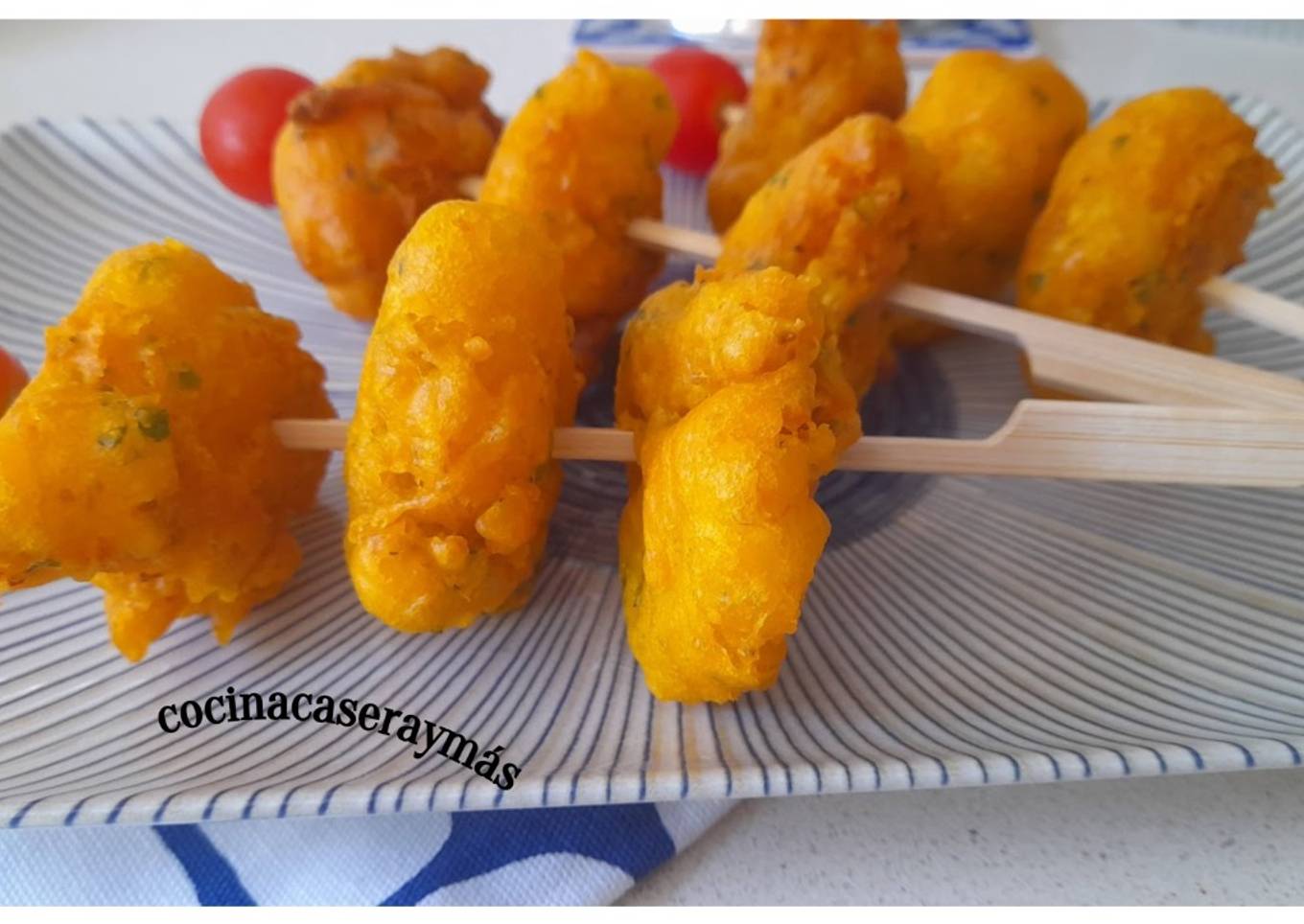 Tortillitas de gambas