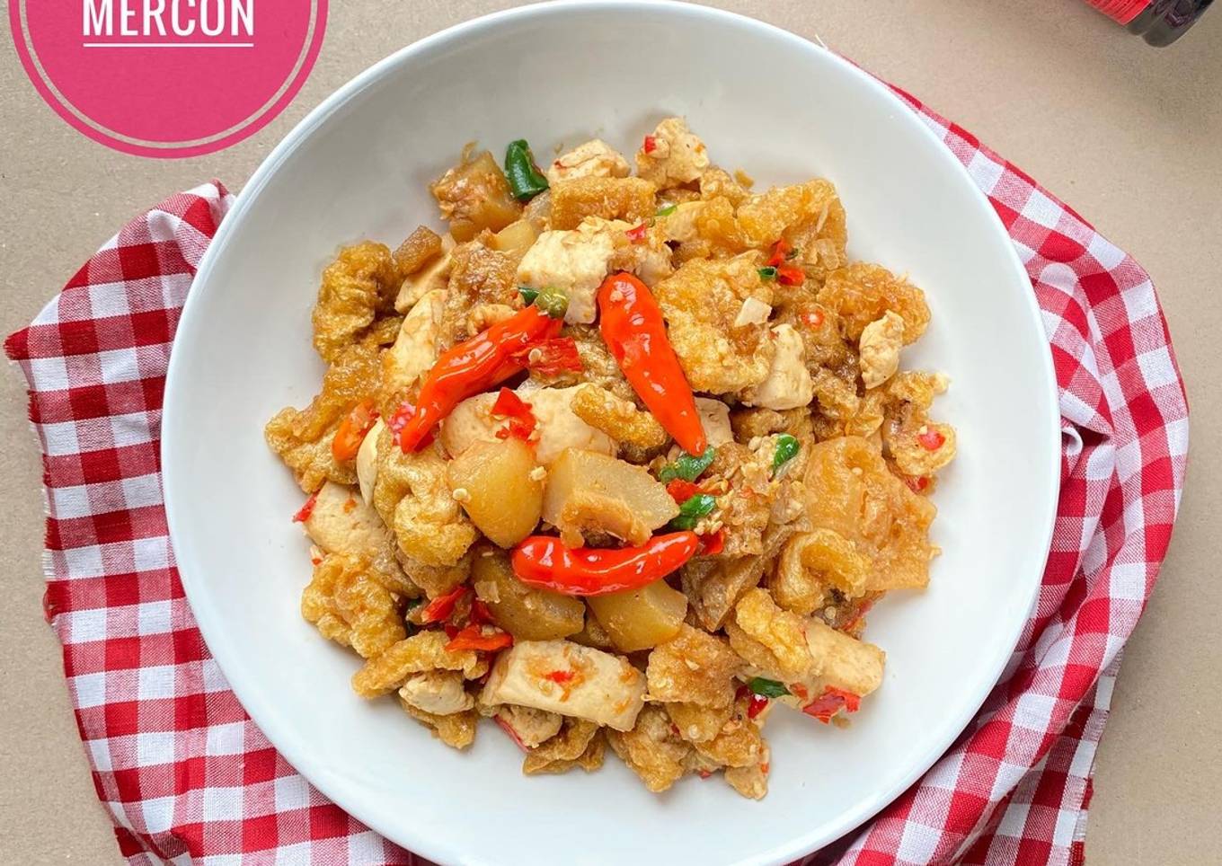 Kikil Tahu Mercon
