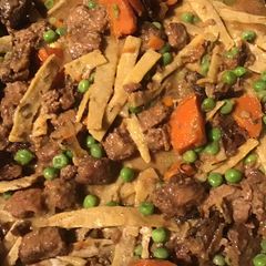 A picture of California Farm Cast Iron Beef and Beer Stew.