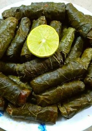 صورة لوصفة محشي ورق عنب