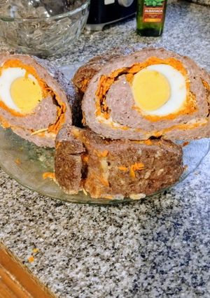 Una foto de Pan de Carne Sin Huevo
