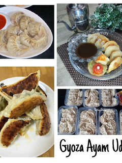 Foto resep Gyoza (Pangsit Isi Ayam Udang)