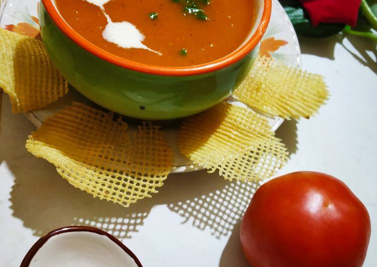 Easiest Way to Make Ultimate Tomato Soup