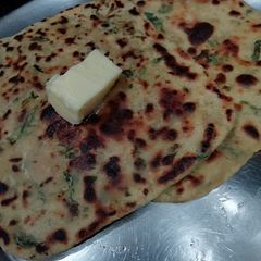Methi Paratha A picture of Methi Paratha.