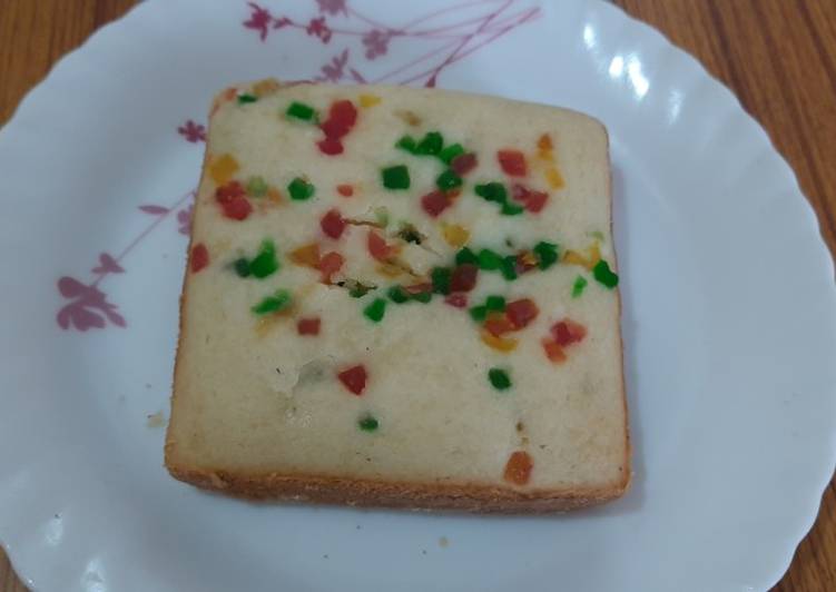 How to Prepare Perfect Eggless tutti frutti sponge cake