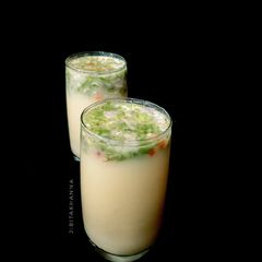 A picture of Sattu Ka Ghol/ Savoury Sattu Ka Sherbet.