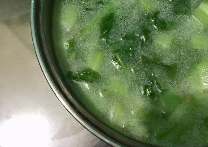 Sayur Bobor Bayam / Sayur Bayam Santan