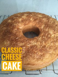 Foto resep Classic Cheese Cake (Anti Gagal)