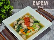 Gambar capcay seafood chinese food