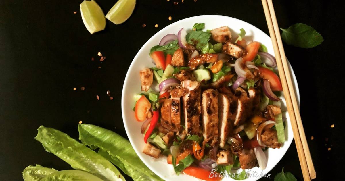 Filipino Chicken Adobo Salad Recipe by Bethica Das Cookpad