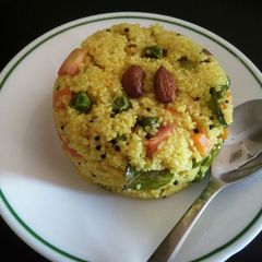 A picture of Dalia Upma.