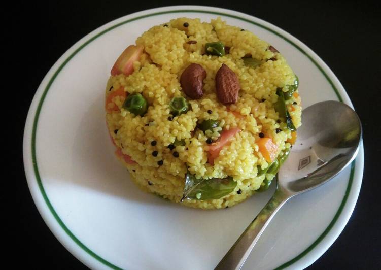 Steps to Make Any-night-of-the-week Dalia Upma