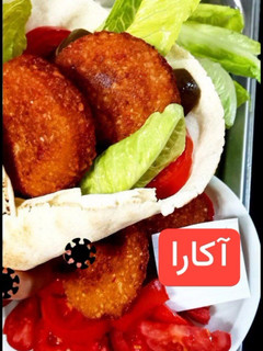 عکسی از دستور آکراس(آکارا،فلافل آفریقایی)🌯