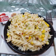 White souce pasta A picture of White souce pasta.