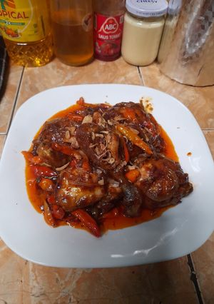 Foto resep Ayam Pedas Manis