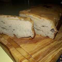 Una foto de Budín de Avena, Banana y Manzana
