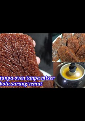 Foto resep Bolu sarang semut tanpa oven mudah banget