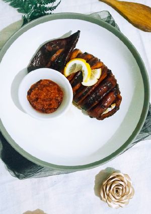 Foto resep Cumi Bakar Teflon 321 sdm