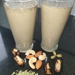 Dark thandai smoothie A picture of Dark thandai smoothie.