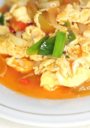 Foto resep Olahan Telur dan tomat