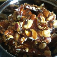 A picture of Dry fruit chikki.