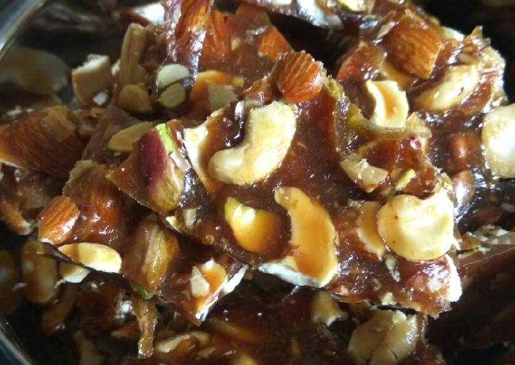 Dry fruit chikki