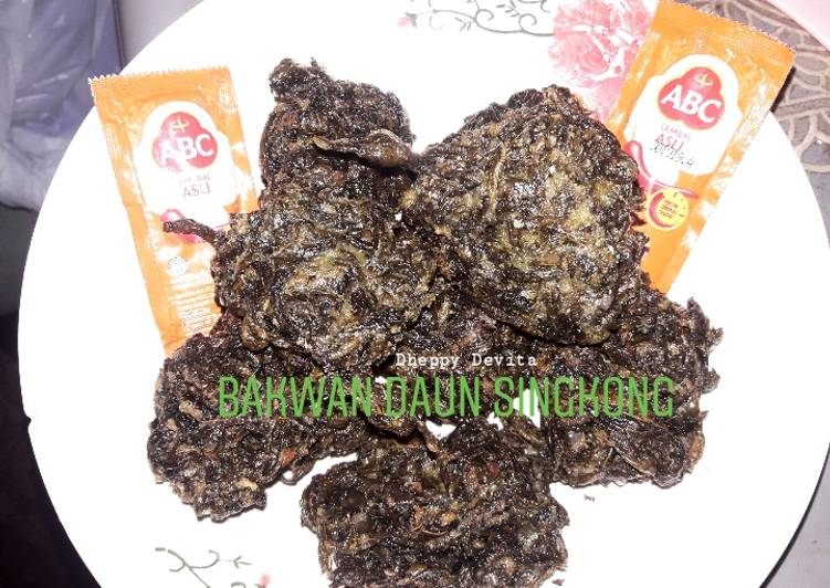 Bahan Bakwan Daun Singkong Endesss | Cara Membuat Bakwan Daun Singkong Endesss Yang Sempurna