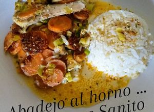 Una foto de Abadejo al horno