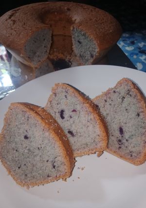 Foto resep Bolu ubi ungu sehat tanpa pewarna