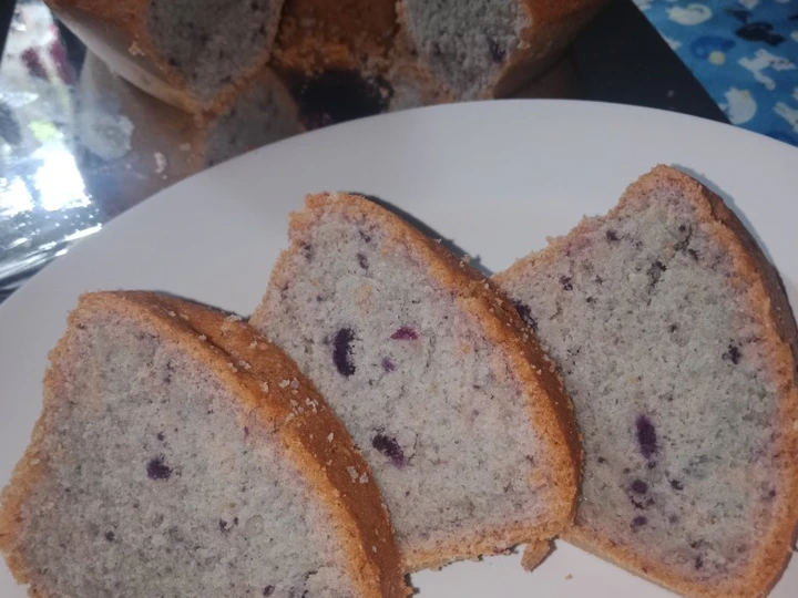 Cara Gampang Membikin Resep Bolu ubi ungu sehat tanpa pewarna yang Bisa Manjain Lidah Anti Ribet, Mantap