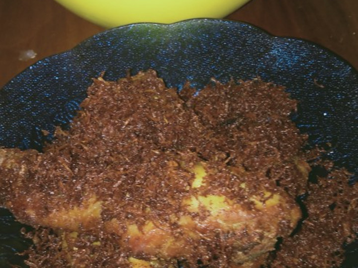 Cara Memasak Ayam goreng serundeng Gampang