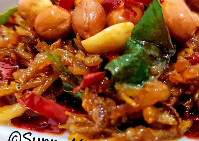 Resep Teri Kacang Pedas Manis Anti Gagal