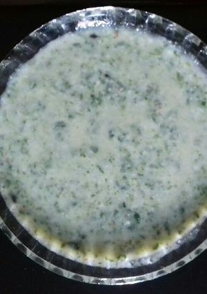 A picture of Bathue ka raita.