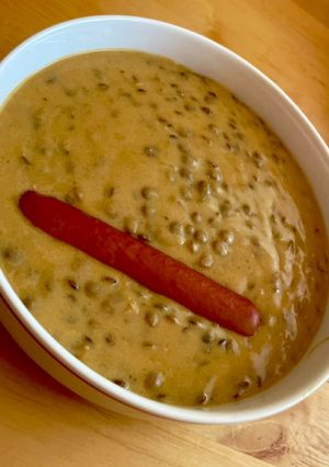 Lencsefőzelék recept fotója