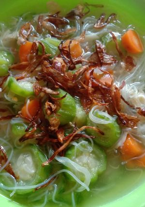 Foto resep Sayur bening oyong