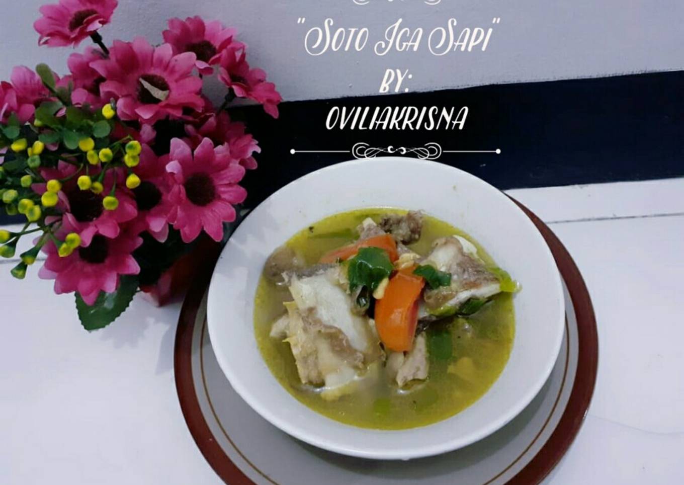 "Soto Iga Sapi"