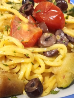 Una foto de Spaghetti Cuore Mediterráneo