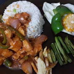 A picture of Quick chicken sizzlers(without sizzlers pan).