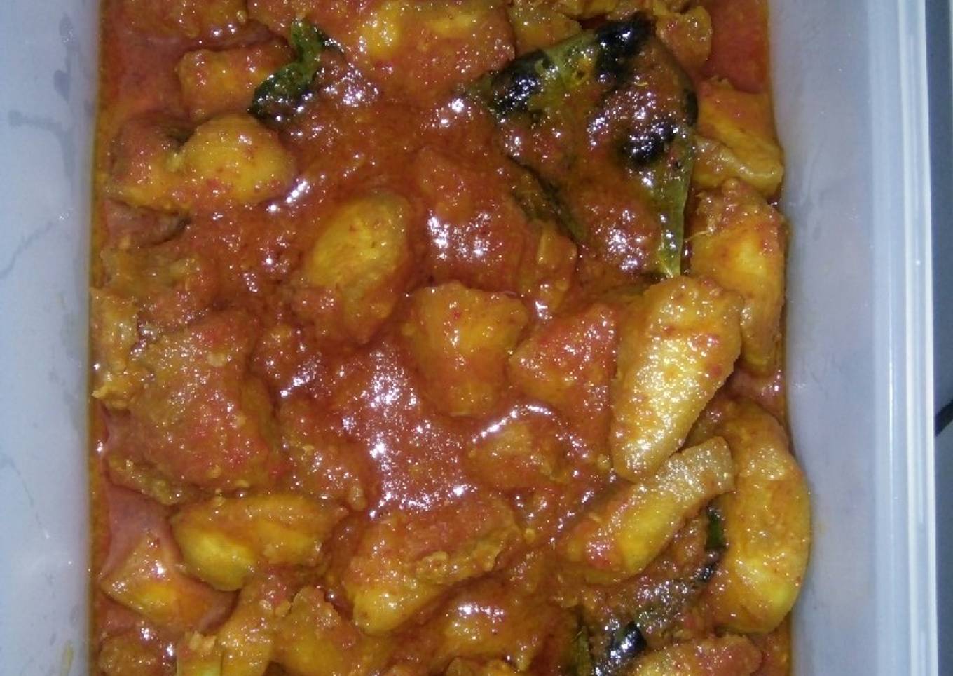 Ayam rica rica pedas