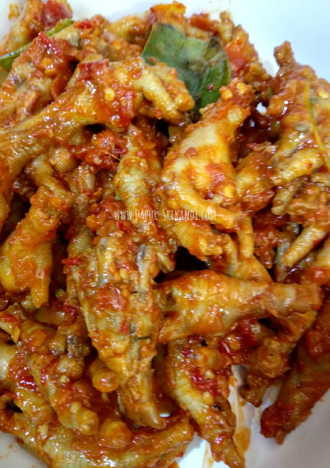 Foto resep Ceker Pedas ala Dapursrikandi