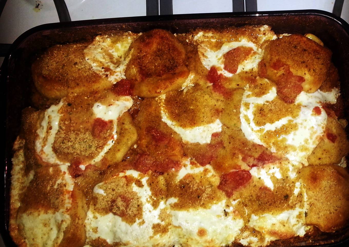 Pizza Parm and Mozzarella Biscuits