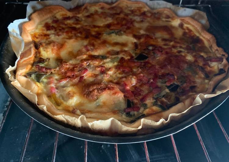 La Délicieuse Recette du Quiche 2 saveurs