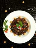 Red Spinach Stir Fry with Chickpeas & Coconut