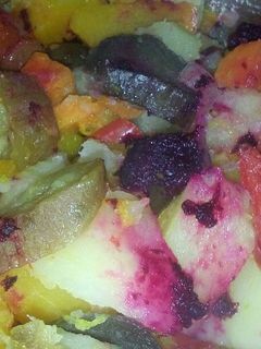 Una foto de Ensalada de vegetales🍆