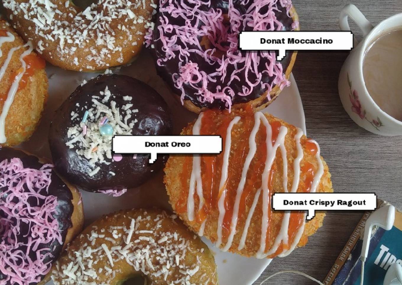 Assorted Donut || Donat Aneka Macam