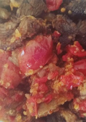 Foto resep Daging Kerbau Balado